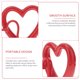 thumbnail image 2 of Adornos de regalo para parejas, maceta de cerámica, figura japonesa de doble corazón, escultura sencilla para oficina, 2 of 6