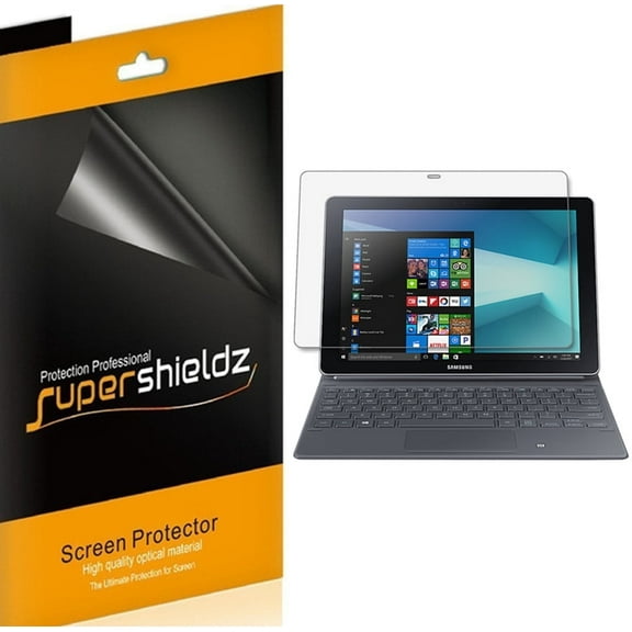 [3-Pack] Supershieldz for Samsung Galaxy Book 10.6 Screen Protector, Anti-Bubble High Definition (HD) Clear Shield