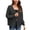 Black, variant on Cardigan Sweaters for Women Fashion Short Single Breasted V Neck Long Sleeve Casual Knit Cardigan Sweater Coat