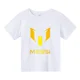 thumbnail image 3 of Camiseta de algodón Messi, ropa para niños, ropa para niñas, camiseta informal de manga corta de verano, camisetas deportivas para niños y niñas, 3 of 5