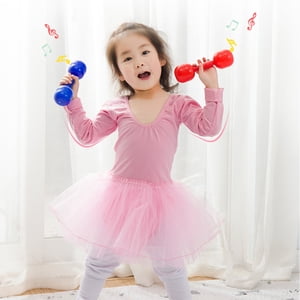 LOLIPPYY 12Pcs Plastic Dumbbells for Exercising Hand and Arm Coordination Made with Safe Pe Material