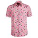 thumbnail image 3 of Camisas de flamencos de tortuga vívida para hombres, ropa, camisa de playa con estampado 3D, camisetas Y2K de manga corta, ropa hawaiana Aloha, blusa con solapa, 3 of 5