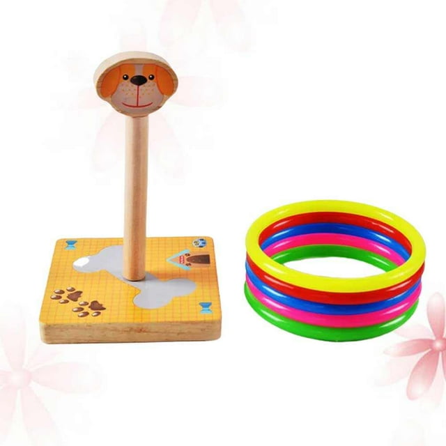 BEADCEST 1 Ensemble de Jouets en Forme d'Animaux pour Jeux d'Enfants Jeu Intérieur Jaune