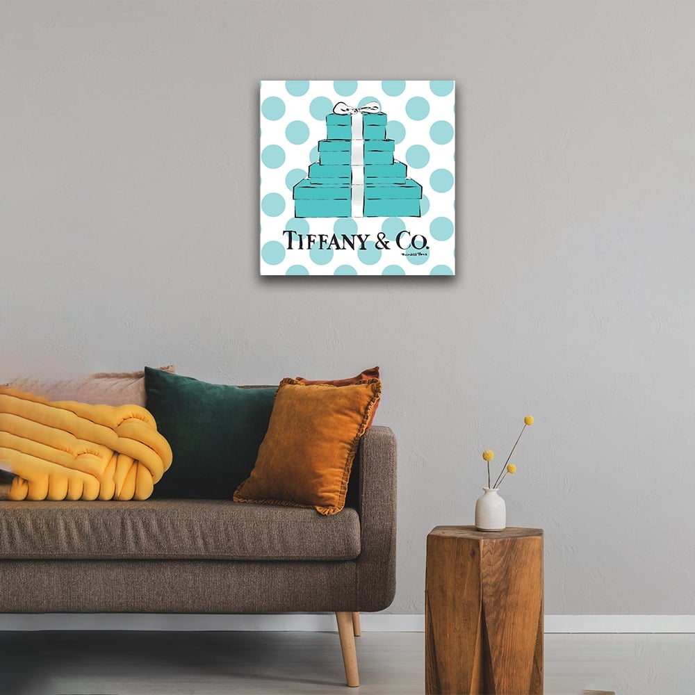 CLASSIC FASHION DESIGNER GIFT BOXES - 14"x14" Canvas Artwork 14 x 14
