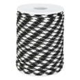 thumbnail image 1 of Cuerda Paracord Uxcell 330lb, 4mm 7 hebras, carrete de cordón para camping en tienda, hamaca, a cuadros en blanco y negro, 30m, 1 of 6