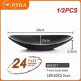 thumbnail image 2 of 1/2PCS Ring Dish Jewelry Tray Key Dresser Decor Bowl Decorative Dish Organizer Kitchen Japanese Dim Sum Seafood Sushi Trays Food, 2 of 5