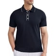 thumbnail image 4 of Playera Tipo Polo Manga Corta Casual Elástica Para Hombre, 4 of 8
