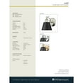 thumbnail image 5 of Millennium Lighting  Layne 1 Light Wall Sconce in Modern Gold or Chrome Finish Modern Gold, 5 of 5