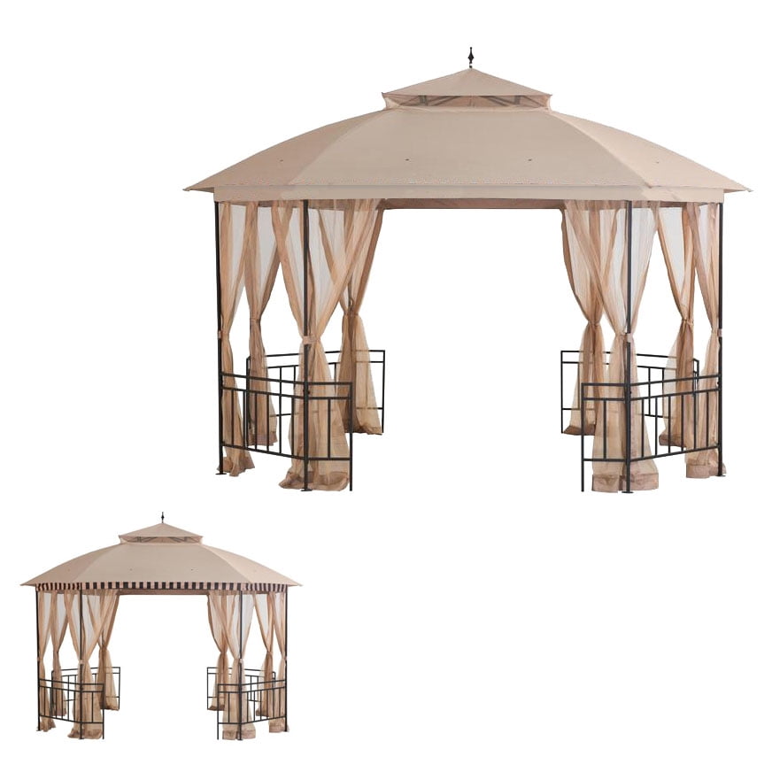Garden Winds Replacement Canopy for the Meijer Octogon Gazebo, Riplock