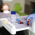 thumbnail image 1 of Hytrove 10Pcs Laboratory Chemical Reagent Sample Bottles Assorted Color for Storage Holder, 1 of 6