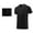 Black, variant on Men's Running Shirts, Workout T-Shirts with Ice Cool Technology, Breathable Fabric for Activewear and Casual Wear