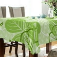 thumbnail image 4 of Coolnut Patrick's Day Clover Fabric Square Tablecloth - Waterproof and Wrinkle-Resistant Table Cloth 60x60 Inch Table Cover for Indoor & Outdoor Dining House Decor, 4 of 7