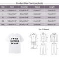 thumbnail image 2 of Mens T-Shirts Graphic Tees Summer Mother's Day I Love My Mother In Law Round Neck Short Sleeve Casual Breathable T Shirt, 2 of 4