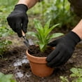 thumbnail image 6 of Gardening Gloves Thickened Latex Coated Thorn-Proof Working Glove Wear-Resistant Work Mitts for Digging Planting Weeding (Black), 6 of 9