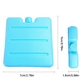 thumbnail image 2 of 2 Pieces Reusable Freezer Cool Block Ice Pack Outdoor cooler ice pack ice Picnic Travel Lunch Box Cooler Ice Box, Blue, 2 of 8