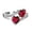 Red, variant on Cute Rings For Women Silver Cubic Zirconia Ribbon Bow Knot Wedding Promise Rings Plated Engagement Rings Stackable Wedding Rings For Her Birthday Present Ring for Boys Thumb Rings for Women Rings Fir
