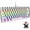 White-Red Switch, variant on Wired Gaming Keyboard Rainbow Backlit Mechanical Keyboard Type-C 84 Keys Full Keys Anti-ghosting for PC Gamers Work Office Blue Switch & Red switch