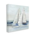 thumbnail image 2 of Stupell Industries Sailboats Coastal Waves Splashing Coastal Painting Gallery Wrapped Canvas Print Wall Art, 2 of 5