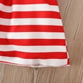 thumbnail image 6 of Bouanq 4th of July Dress Summer Toddler Girl Clothes Sundress for Independence Day Dress Kids 1-6 Years, 6 of 6