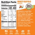 thumbnail image 6 of Lenny & Larry's Fitzels Protein Pretzels Snack,Beastly Buffalo 20g of Protein, 8 Pack, 6 of 6