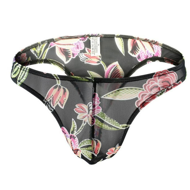 Calzoncillos De Bikini De Para Hombre Calzoncillos De Bajo Calzoncillos Con Espalda En T 01 XXL Yinane Ropa interior de suspensorio para hombres Walmart en linea