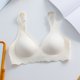 thumbnail image 4 of Mujeres de Color Sólido Cuatro Filas Ajustable Inalámbrico Sujetador Push-Up sin Costuras Costillas Cómodo Sujetador Diario para las Mujeres, 4 of 5