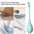 thumbnail image 5 of Juego de escobilla y soporte para inodoro, sistema de limpieza de inodoro para baño, escobilla de limpieza profunda montada en la pared, 5 of 5