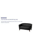thumbnail image 4 of Flash Furniture HERCULES Imperial Series Black LeatherSoft Loveseat, 4 of 10
