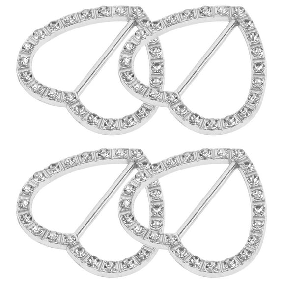 FRCOLOR 4pcs Removable Clothes Buckles Clothing Belt Buckles Vest Knotted Buckles Shoulder Buckles