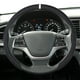thumbnail image 3 of Funda de cuero para volante, calidad premium, perforada, antideslizante, estilo deportivo, para conducir, agarre mejorado, piel de vacuno duradera, ajuste universal, accesorios para auto,, 3 of 8