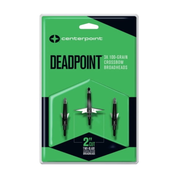 CenterPoint Deadpoint Crossbow 100 Grain Mechanical Broadhead