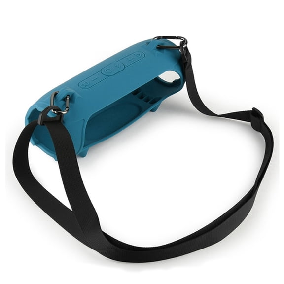 Silicone Guard Sleeve for Charge 5 Speaker Enhances Grip and Unobstructed Button Functionality