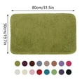 thumbnail image 3 of Qianduo Door Mat - Laundry Room Rug - Washable Rug - Plaid Shaggy Silk Outdoor Indoor Outdoor Bathroom Kitchen Carpet Mats - 50x80cm, 3 of 6