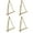 Natural, variant on U.S. Art Supply 12" Natural Wood Display Stand A-Frame Artist Easel (Pack of 4) Adjustable Tripod Tabletop Canvas Holder