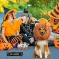 thumbnail image 6 of Lion Mane for Dog, Adjustable Halloween Lion Costume Wig with Ears for Medium and Large Dogs, Christmas Fancy Dog Lion Costume for Parties & Photoshoots, 6 of 6