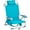 Blue, variant on Ambifirner Grade Beach Chair - 600D Oxford Fabric & Aircraft Aluminum Frame, 5-Level Reclining, 220lbs Capacity Foldable Chair with Cooler Pouch