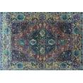 thumbnail image 1 of Ahgly Company Indoor Rectangle Oriental Light Blue Industrial Area Rugs, 8' x 12', 1 of 4