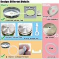 thumbnail image 2 of NICEGOU Kit de Couvercles et Serrures pour Bocaux Mason et Fermentation, 2 of 5