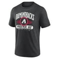 thumbnail image 2 of Men's Charcoal Arizona Diamondbacks Badge of Honor Tri-Blend T-Shirt, 2 of 3