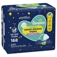 thumbnail image 3 of Pampers Sweet Dreams Nighttime Lavender Baby Wipes 3X Flip-Top Packs 168ct (Select for More Options), 3 of 16