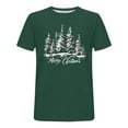 thumbnail image 3 of Christmas Shirts for Men:Funny Santa Claus Crewneck Graphic Higher Quality Printed Short Sleeve T-Shirt, 3 of 4