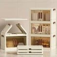thumbnail image 6 of Foldable Storage Cabinet-Dark -4 Layer, 2 colors, 6 of 6