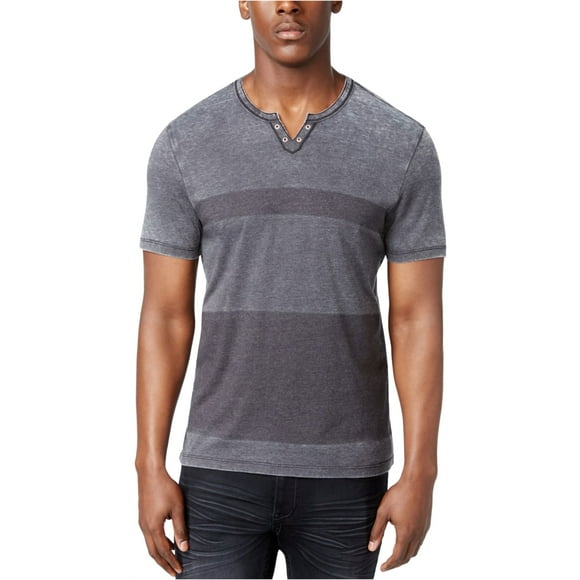 I.N.C Mens Colorblock Fade Basic T-Shirt, Grey, XXX-Large