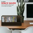 Stock Your Home DVD Storage Box with Opening Holds 28 DVDs