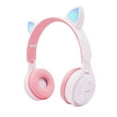 thumbnail image 2 of Auriculares inalámbricos, auriculares plegables Bluetooth con micrófono - Blanco, 2 of 6