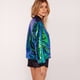 thumbnail image 3 of Moda mujer lentejuelas abrigo chaqueta de bombardero de manga larga con cremallera Streetwear inform Abody XXXL, 3 of 7
