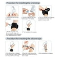 thumbnail image 3 of EDTara Controller Handle Grip Wristband With Anti-lost Lanyard Vr Headset Accessories Compatible For Pico 4, 3 of 9