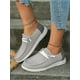 thumbnail image 4 of UKAP Zapatos De Lona Informales De Ancho Ancho Para Mujer Mocasines Transpirables Antideslizantes Planos De Verano, 4 of 5