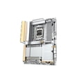 thumbnail image 6 of GIGABYTE X870E AERO X3D WOOD AMD AM5 LGA 1718 Motherboard, ATX, Supports AMD Ryzen 9000/8000/7000 Series Processors, DDR5, 16+2+2 Total Power Phase, 4x M.2, PCIe 5.0, USB4 Type-C, WIFI7, Dual 5 GbE L, 6 of 10