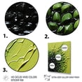 thumbnail image 3 of Designart "Abstract Avocado Green and Yellow Fusion I" Food & Beverage Canvas Wall Art - Traditional Green Fruits Living Room Canvas Art, 3 of 6